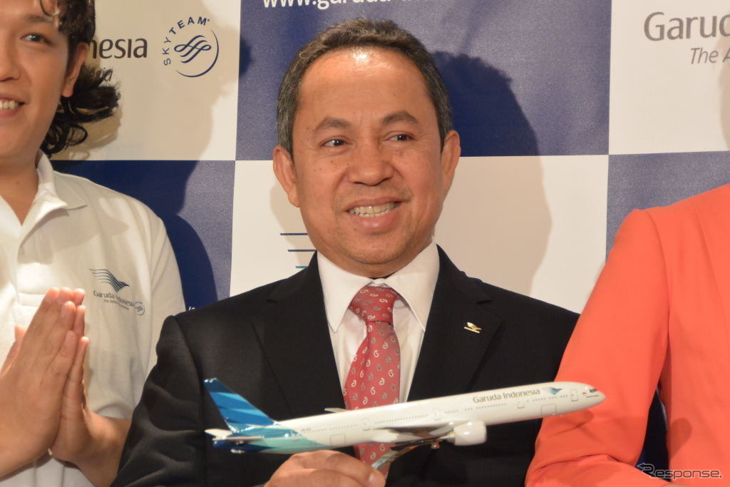 ガルーダ・インドネシア航空 リスナンディ・サエプラハマン 日本・韓国・アメリカ地区総代表