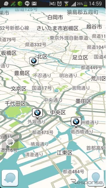 BMWモトラッド、Wazeを利用して来店促進