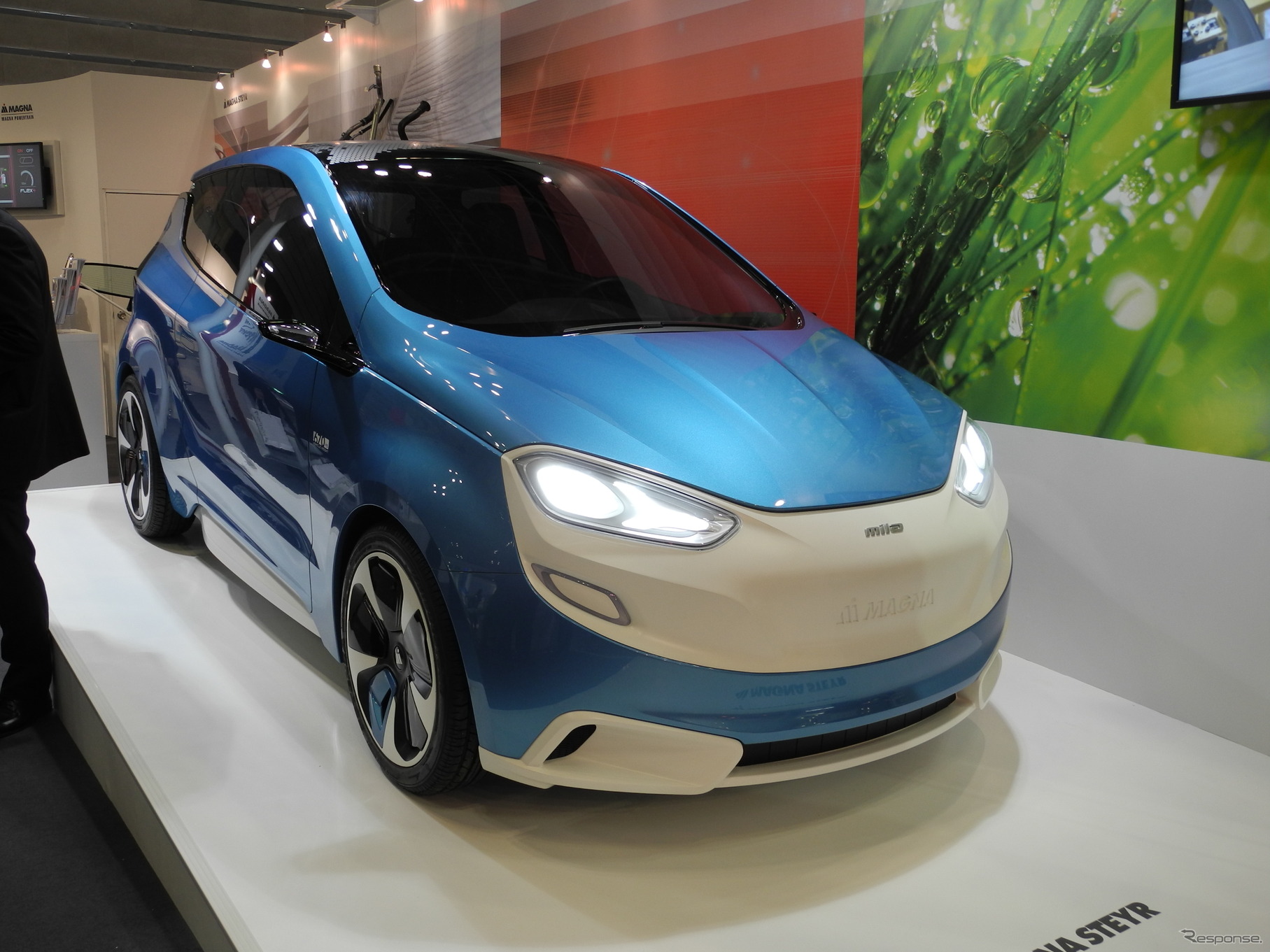 マグナ・インターナショナルのコンセプトカー『MILA Blue』