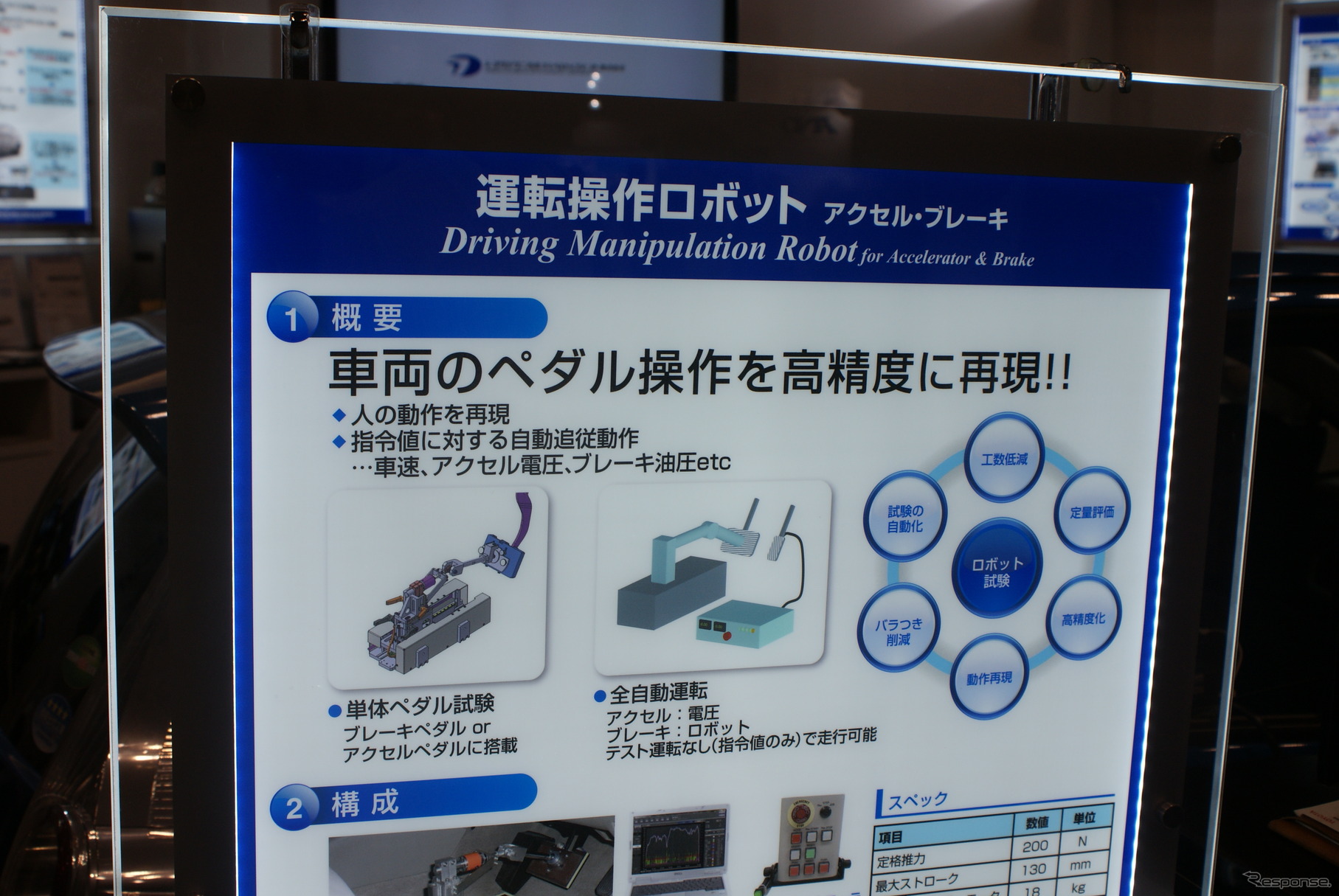 運転操作ロボット