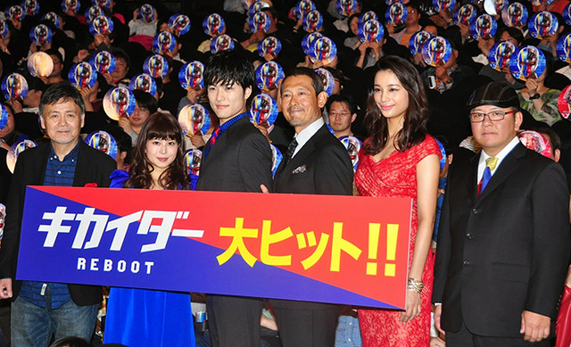 伴大介＆佐津川愛美＆入江甚儀＆鶴見辰吾＆高橋メアリージュン／『キカイダー REBOOT』舞台挨拶