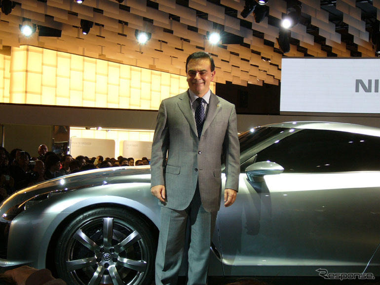 【東京モーターショー05】ゴーン社長「GT-R 発売までわずか2年」