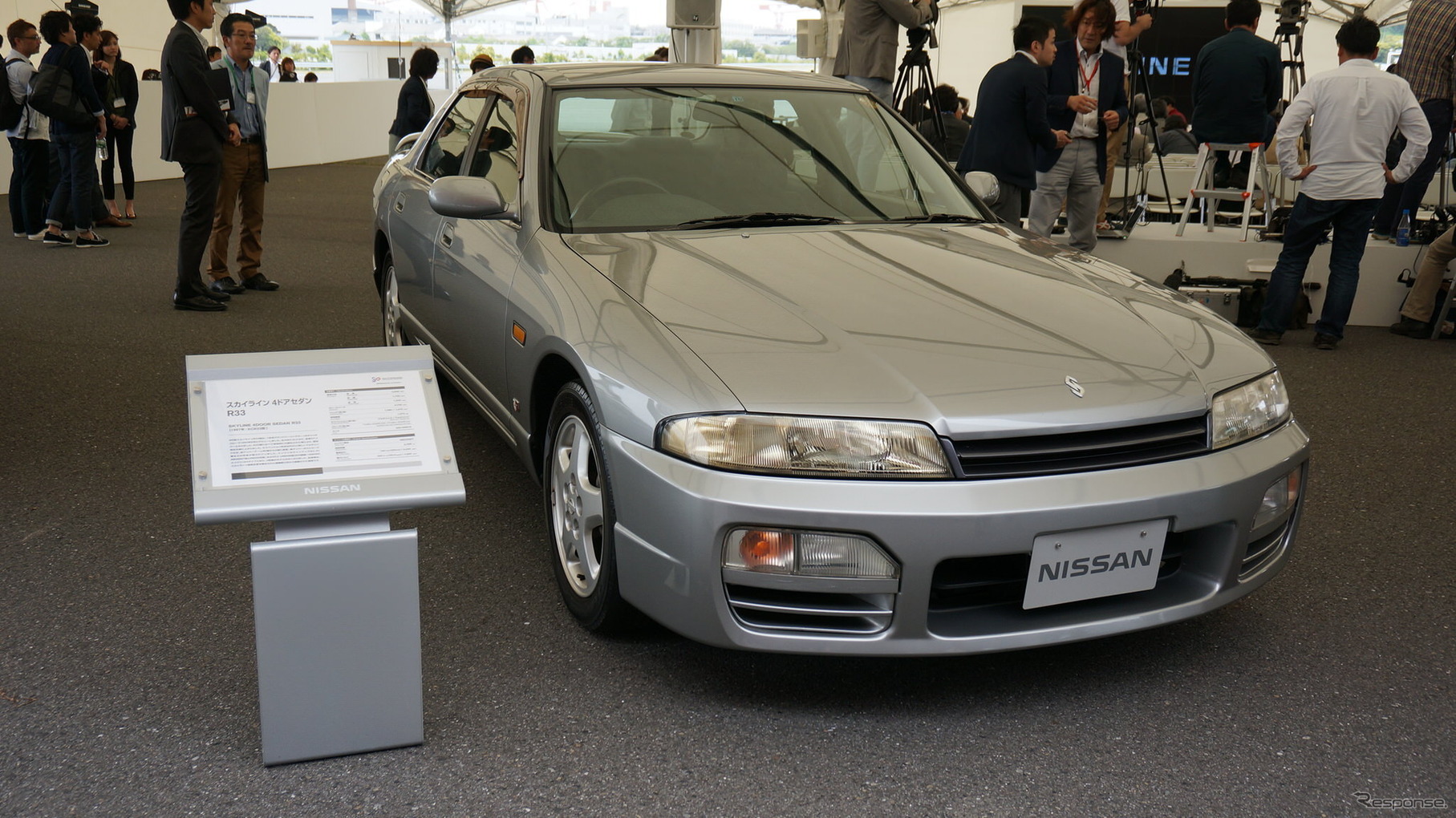 日産 スカイライン 200GT-t 発表会