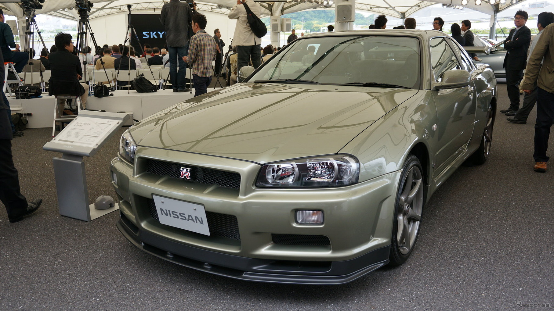 日産 スカイライン 200GT-t 発表会