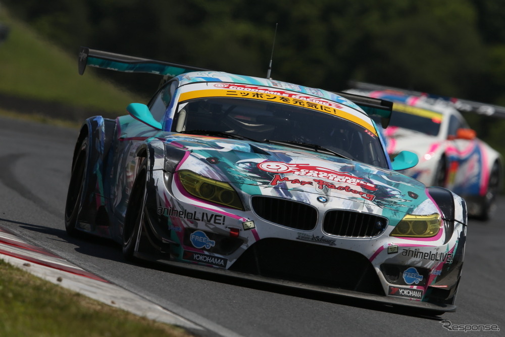 GT300クラス開幕3連勝を狙う#4 BMW Z4は予選15位。＜撮影：益田和久＞