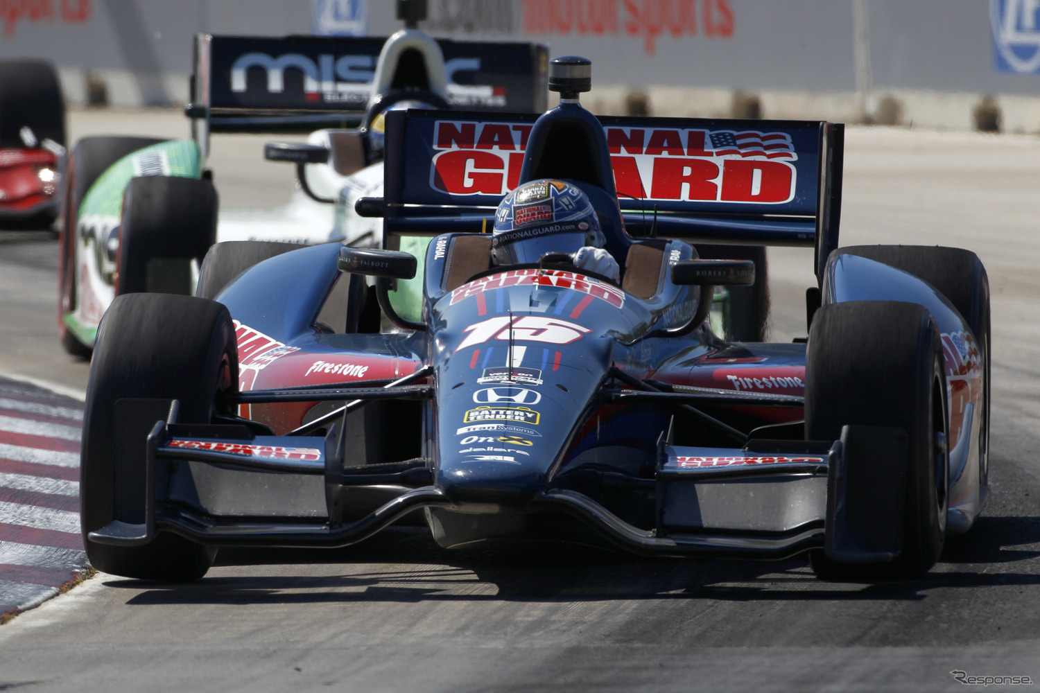 第6戦で2位に入ったレイホール。写真：Honda
