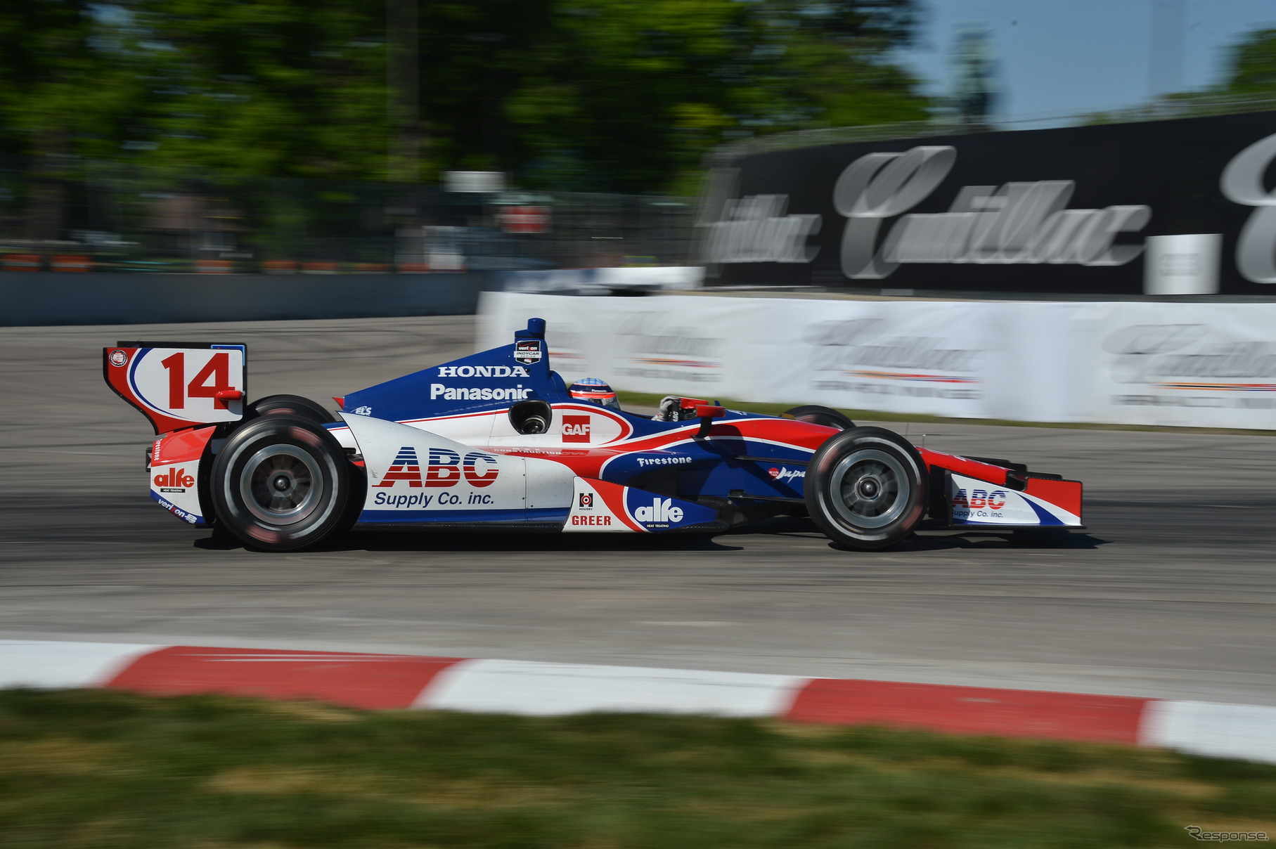 デトロイト連戦はともに決勝18位という結果になってしまった佐藤琢磨。写真：INDYCAR