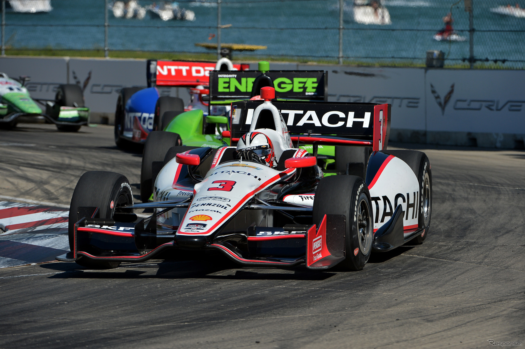 優勝のカストロネベス。写真：INDYCAR