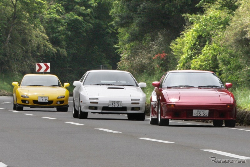 歴代RX-7乗り比べツーリング