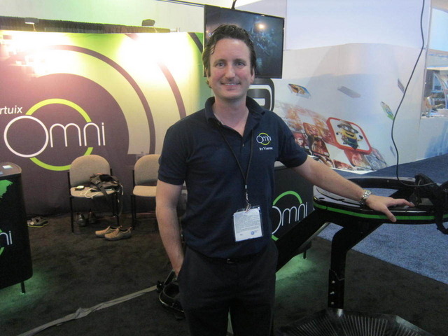【E3 2014】究極の体験を提供するルームランナーVR「Omni」を試してみた