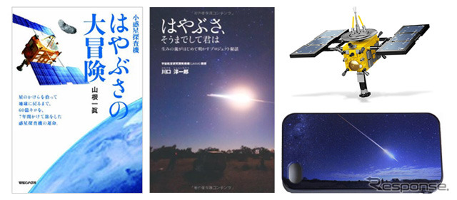 さまざまな関連グッズや関連本が現れた