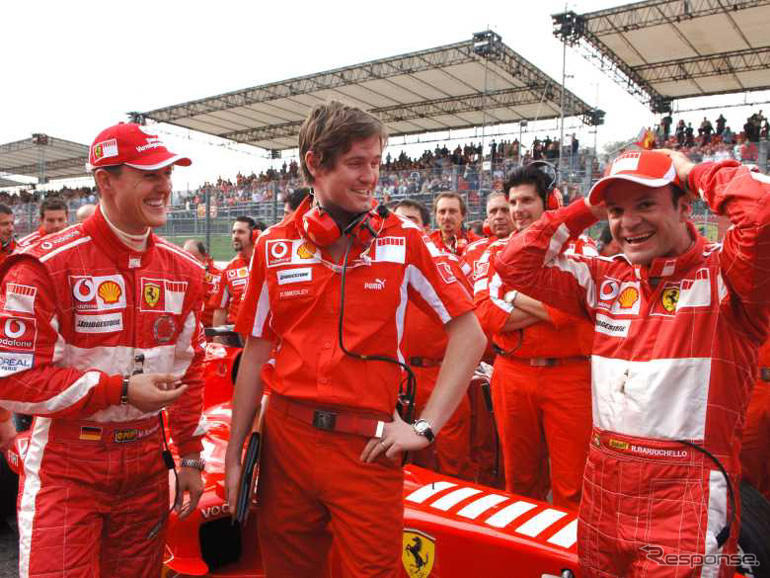 バリケロ、フェラーリでラストラン
