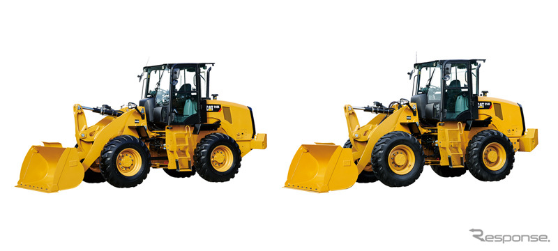 キャタピラー・Cat 910K（左）とCat 914K