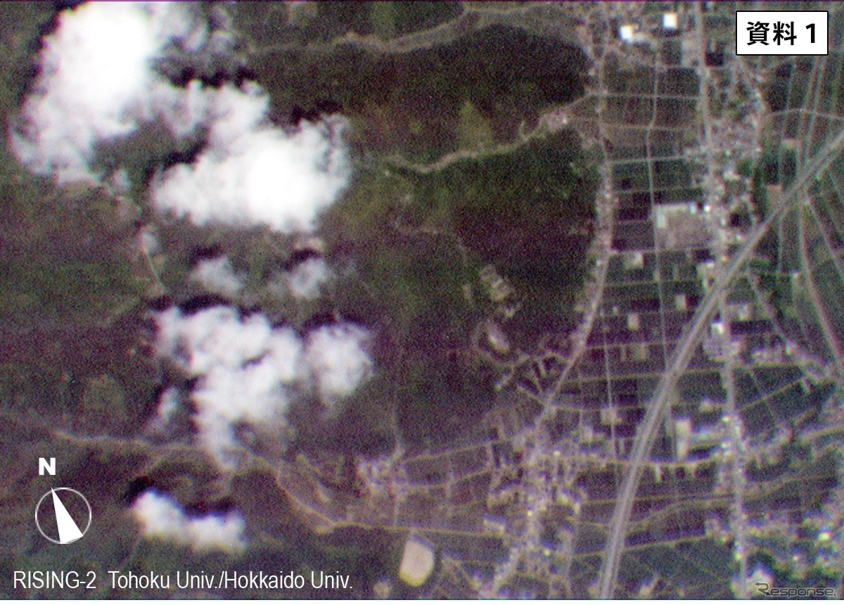 東北大学と北海道大学、超小型衛星「雷神2」がクラス最高の高解像度地表撮影に成功（出典：東北大学・北海道大学）