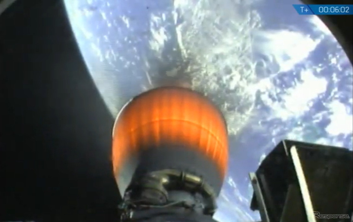 スペース X ファルコン 9ロケットで低軌道通信衛星「オーブコム」衛星6機を打ち上げ