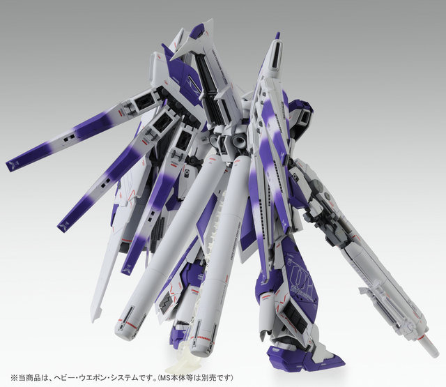 MG「Hi-νガンダム Ver.Ka」用HWS拡張セット予約受付開始、新設定「第2形態」への換装も可能