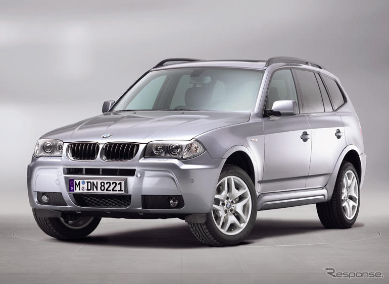 BMW X3 に M-Sport パッケージ設定