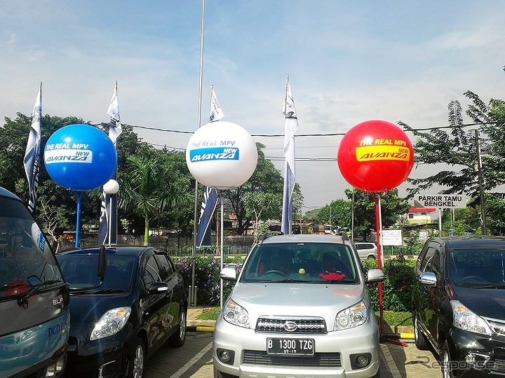 インドネシアの自動車市場（参考画像）