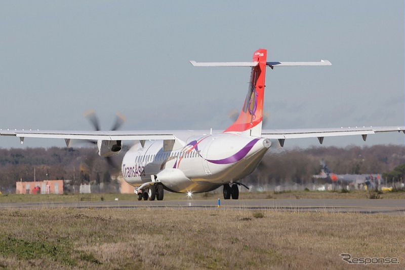 復興航空（トランスアジア航空）の『ATR72-600』型機