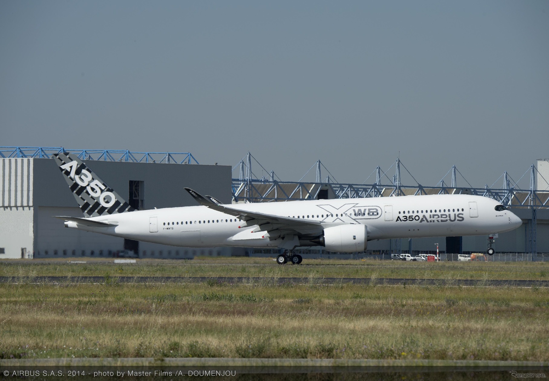 エアバス、A350XWBのテスト機体