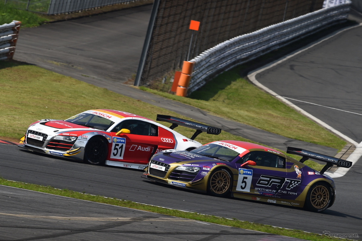 アウディ R8 LMS CUP 第2戦 レース1