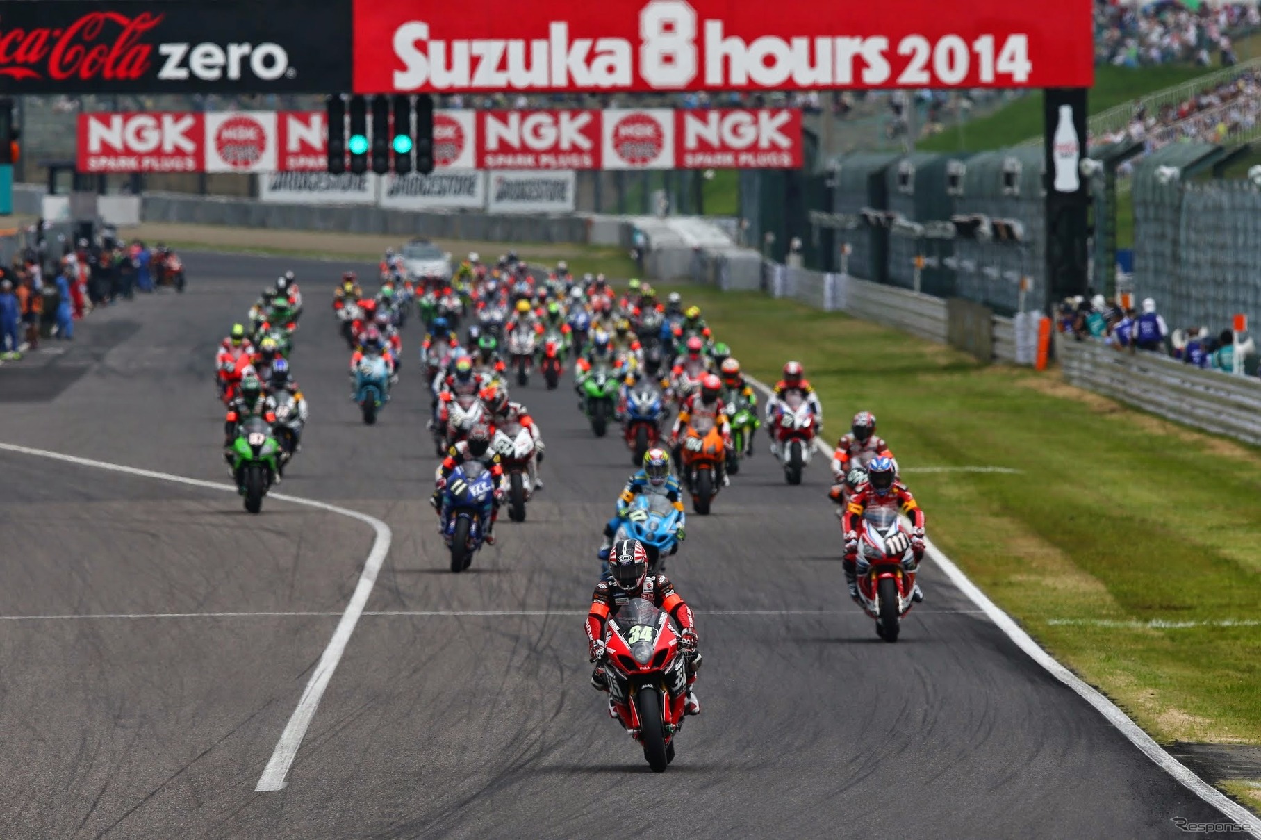 コカ・コーラ ゼロ 鈴鹿8時間耐久ロードレース（鈴鹿8耐） 2014年 決勝