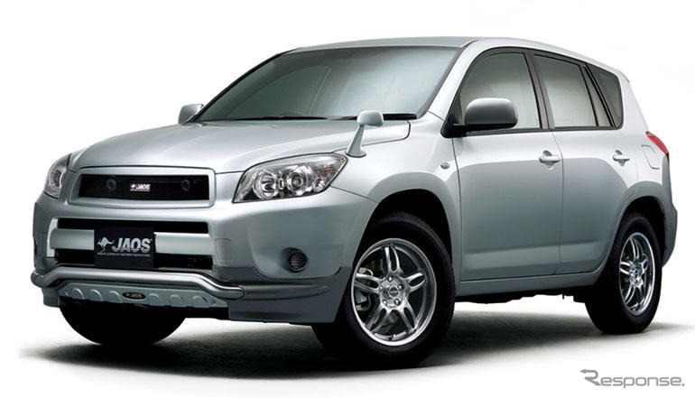 【トヨタ RAV4 新型発表】カスタマイズパーツのジャオス バージョン