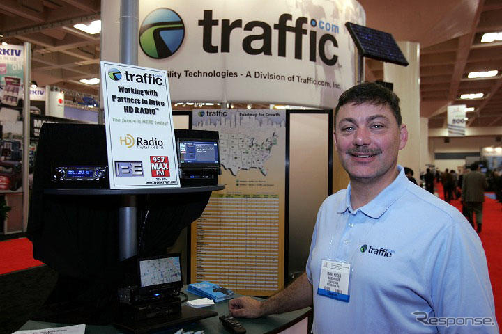 【ITS世界会議05】XMラジオで全米配信、渋滞情報サービス「traffic.com」