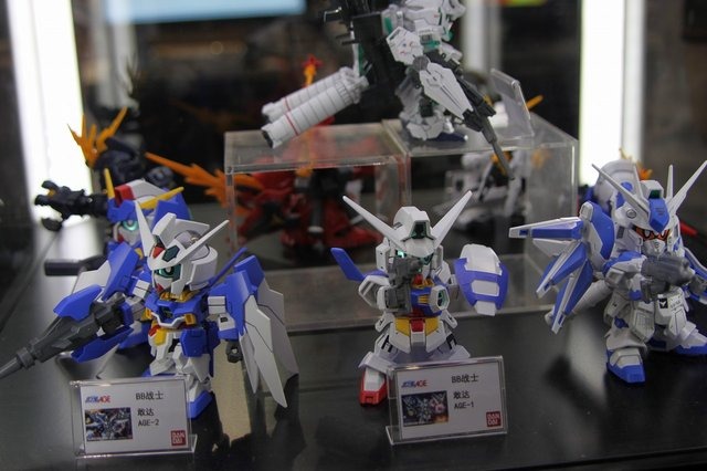 【China Joy 2014】中国のガンダムファンが集結!? 久遊網ブースではザク頭部がお出迎え