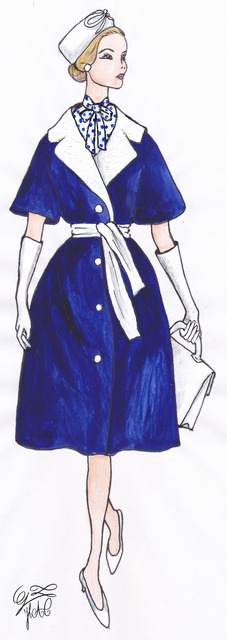 デザイン画／『グレース・オブ・モナコ　公妃の切り札』-(C) 2014 STONE ANGELS SAS