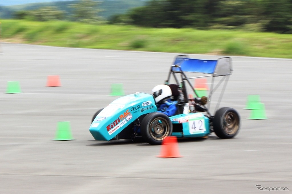 全日本学生フォーミュラ大会試走会・静岡理工科大学
