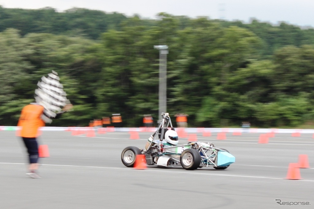 全日本学生フォーミュラ大会試走会・京都工芸繊維大学