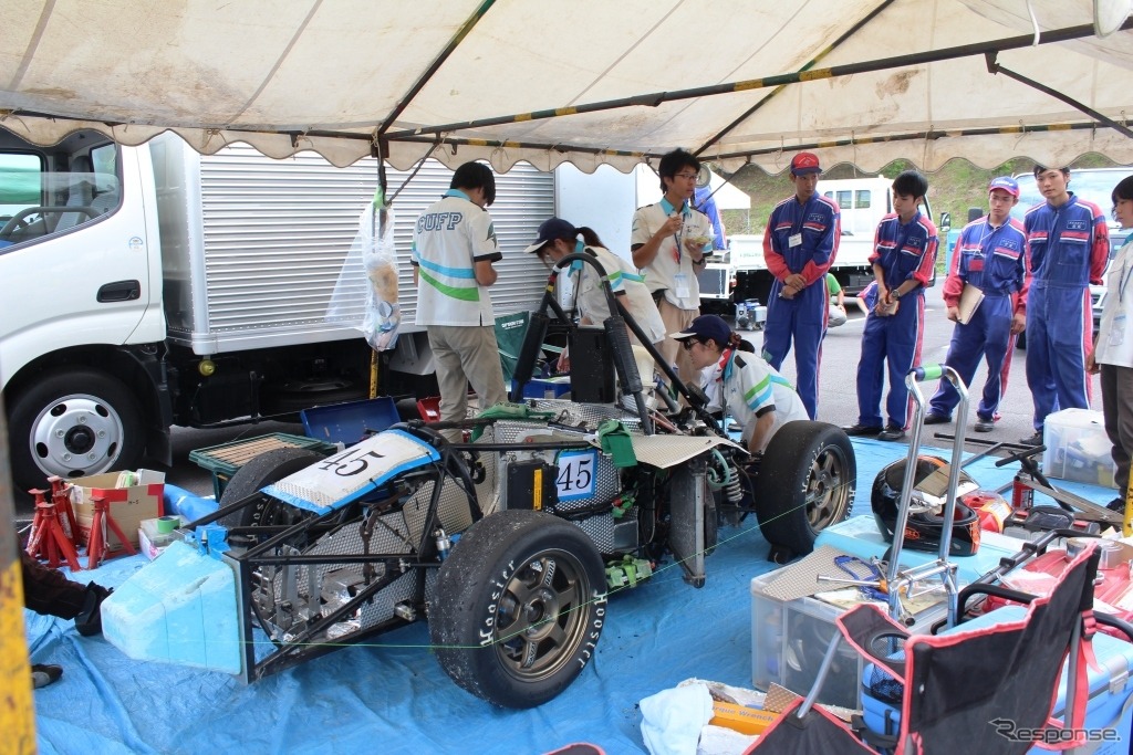 第12回 全日本学生フォーミュラ大会に向けて・千葉大学