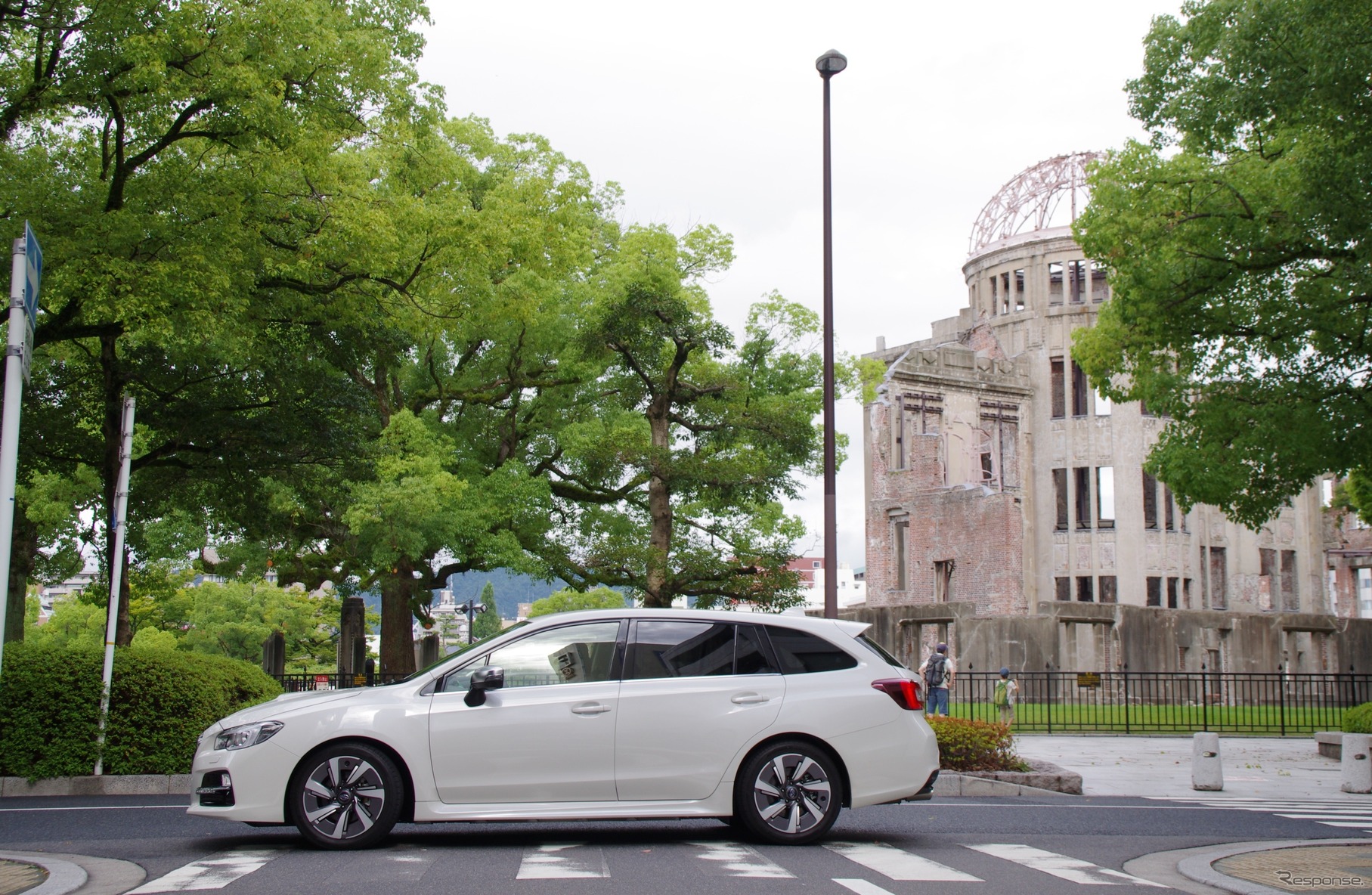 広島に到着。ここまでの走行距離は約800kmに