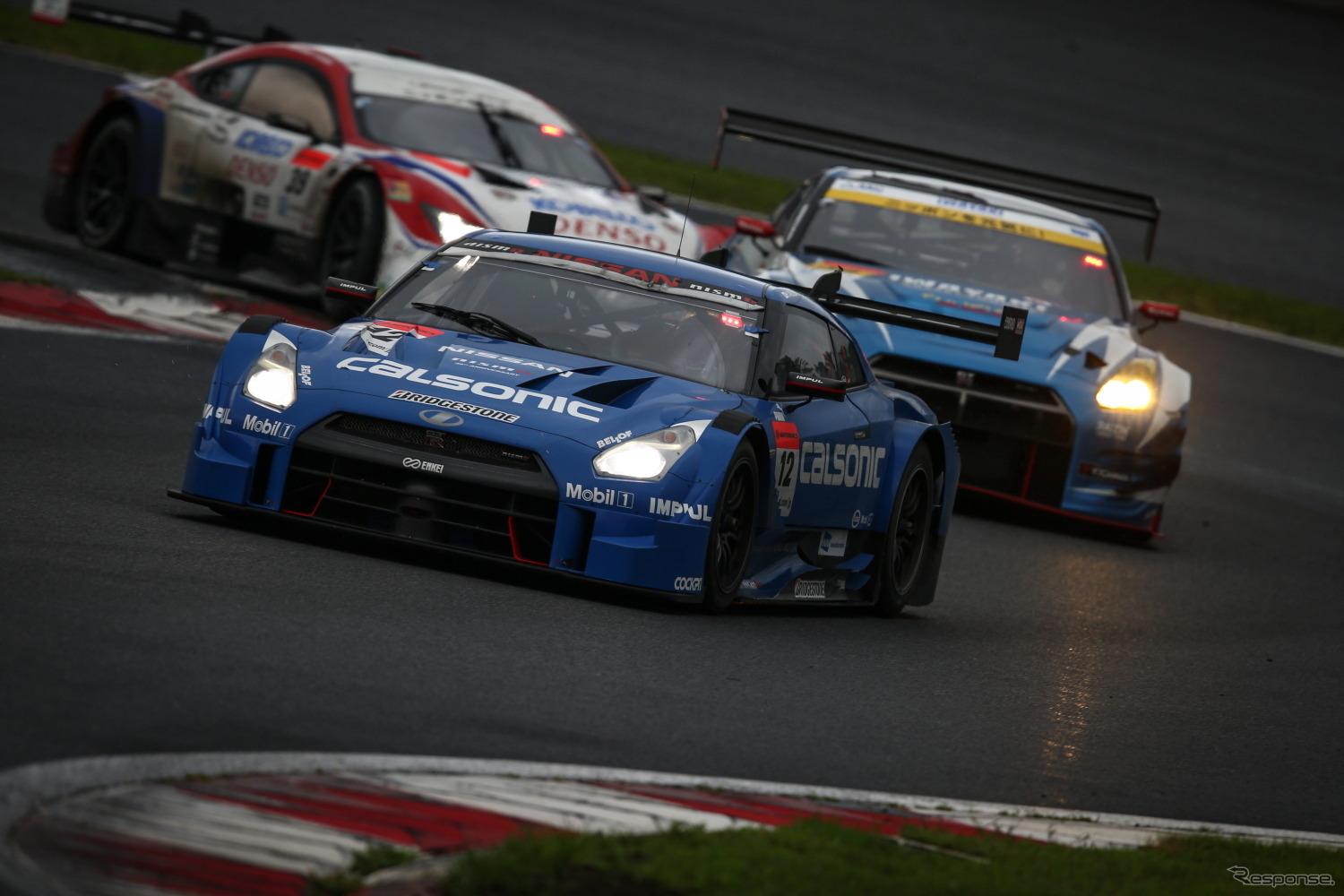 ポイントランク2位の#12 GT-Rは今回決勝8位。