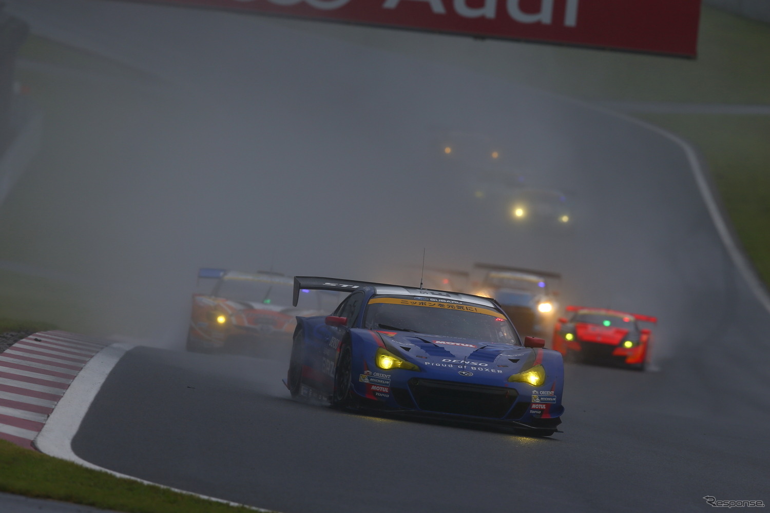 #61 スバルBRZは今季初優勝。