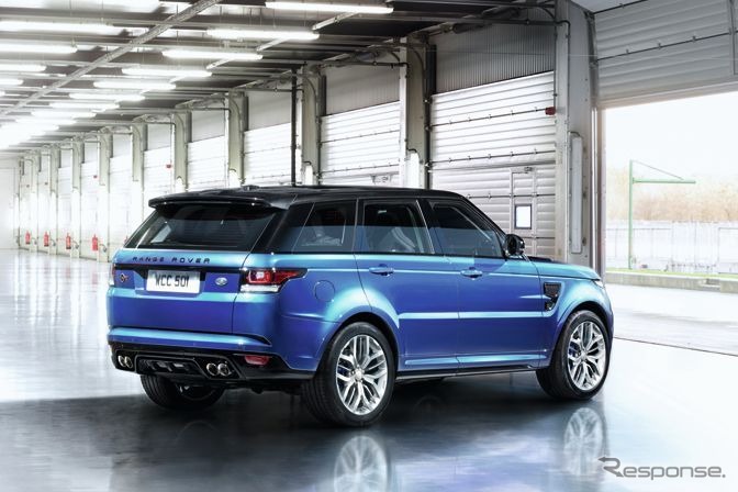 レンジローバー スポーツ SVR の量産モデル
