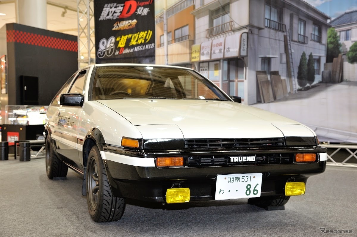 トヨタ・スプリンタートレノ（AE86）藤原拓海仕様