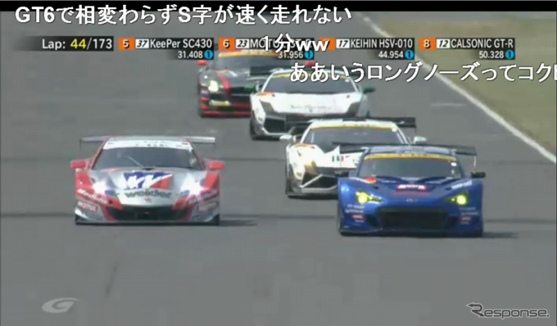SUPER GT（参考画像）