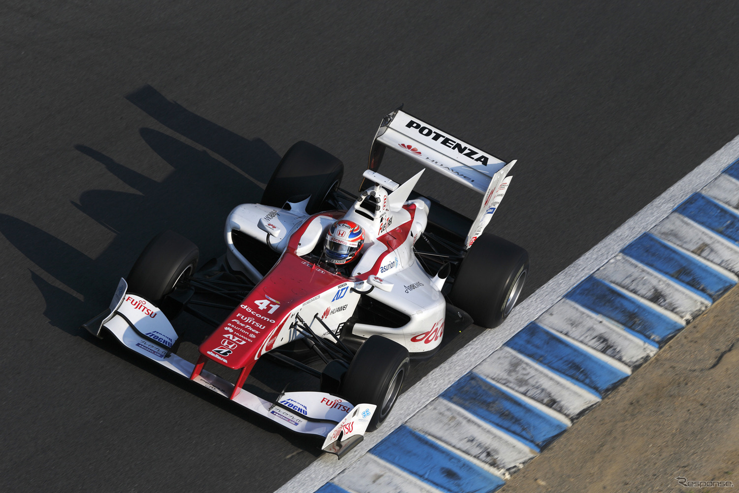 #41 武藤英紀はホンダ勢最上位の決勝5位。写真：Honda（予選日）