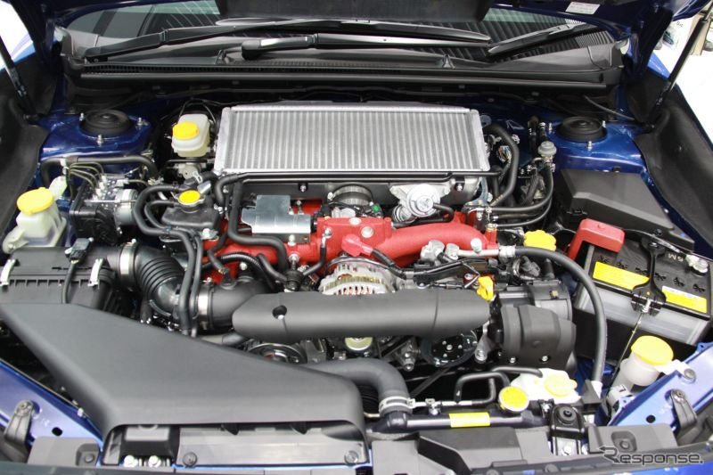 実績があり信頼性も高いEJ20エンジン（STI）