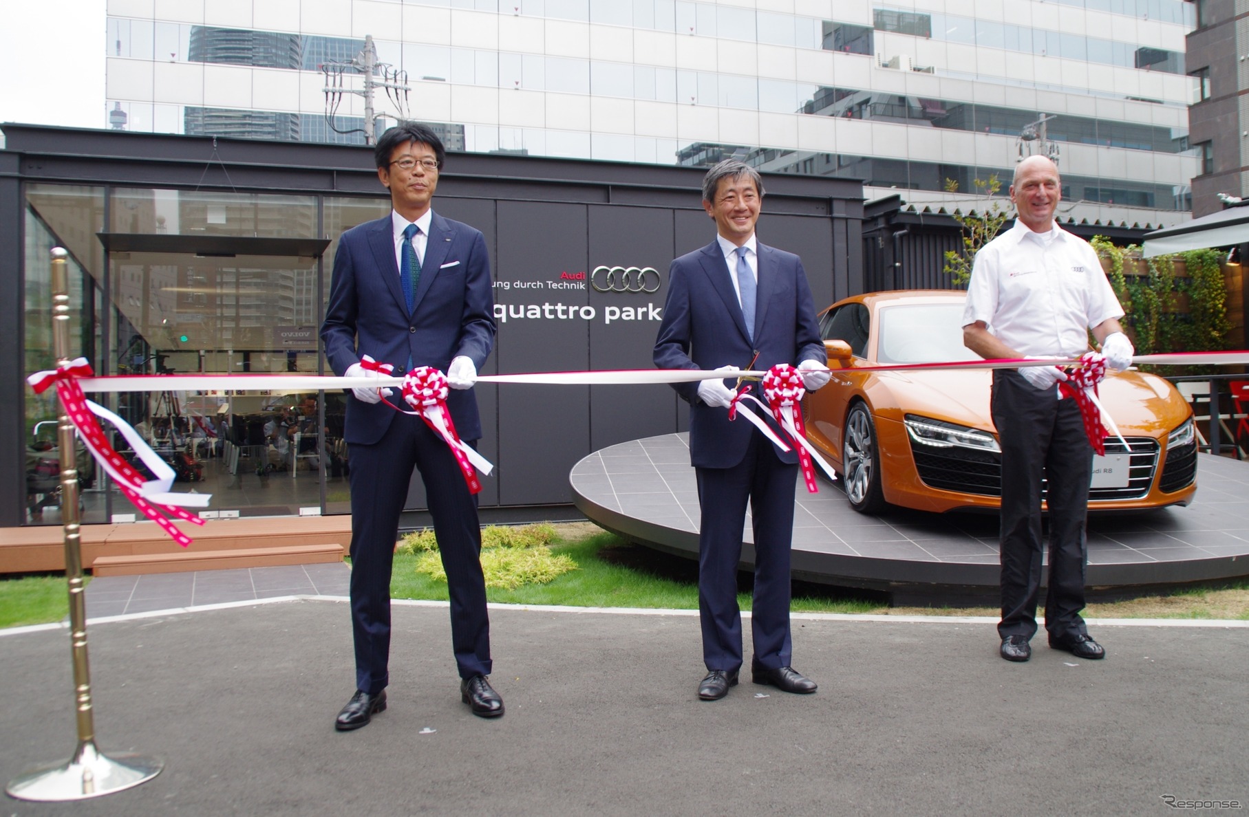 8月30日に東京・虎ノ門にオープンする「アウディ クワトロパーク」
