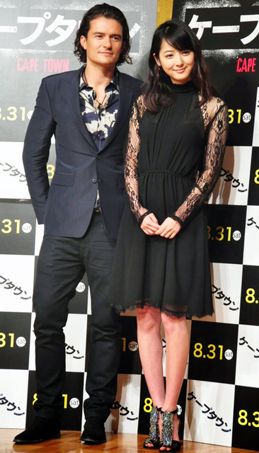 オーランド・ブルーム＆佐々木希／『ケープタウン』記者会見