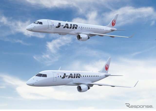 JAL、エンブラエル170／190の購入契約を締結