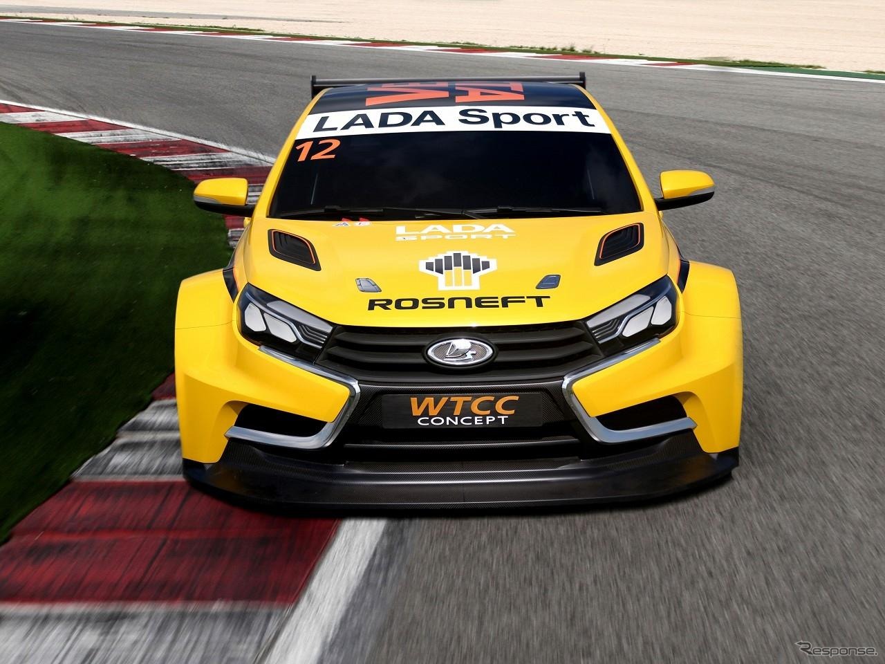 アフトワズ・ラーダのベスタWTCCコンセプト