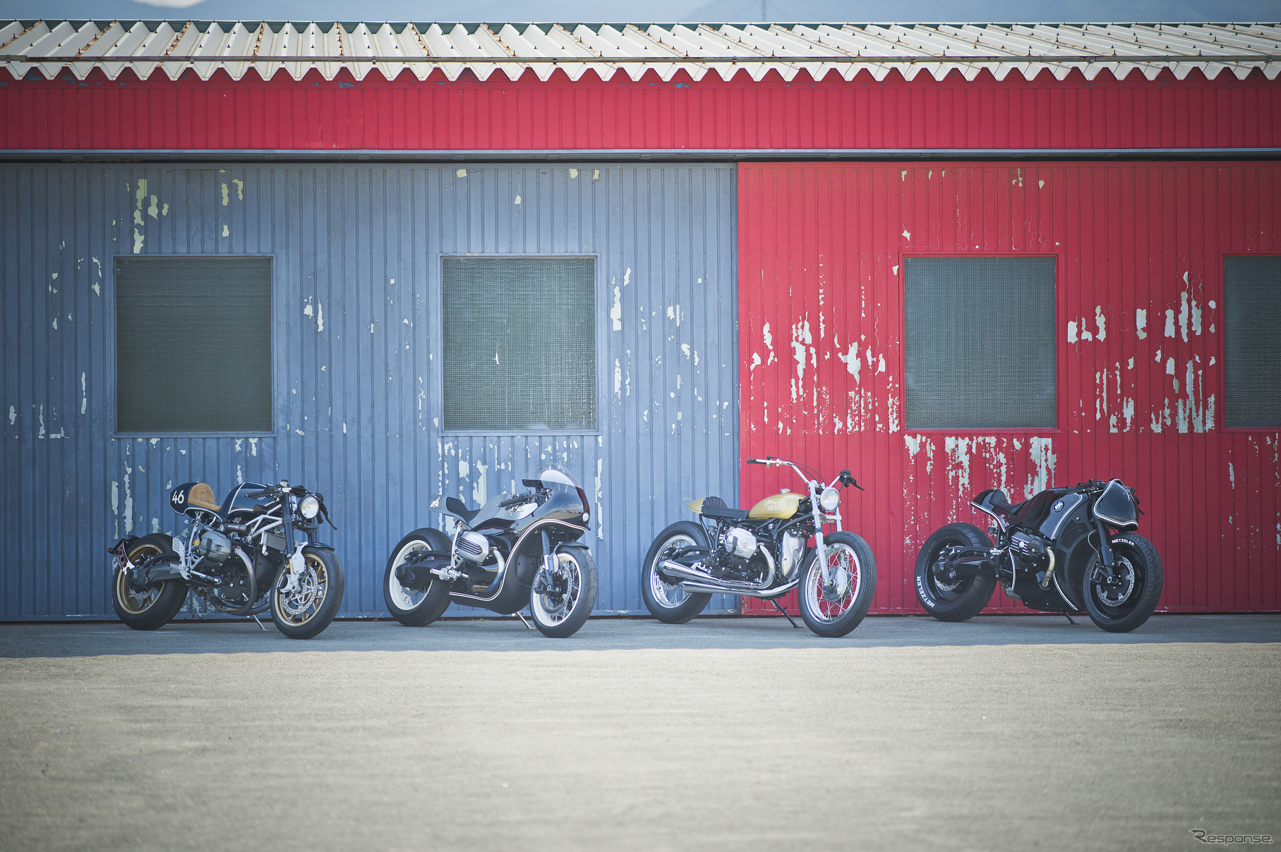 BMW R nineTカスタム・プロジェクトのモデルが完成