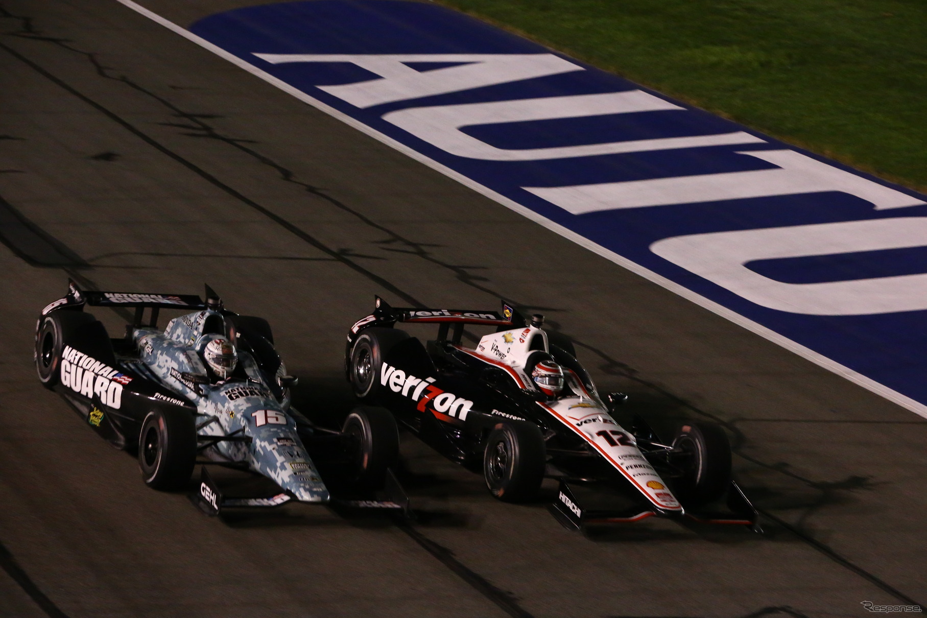 #12 パワーがタイトルを獲得。写真：INDYCAR