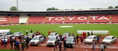 トヨタが旧ユーゴでトップを快走