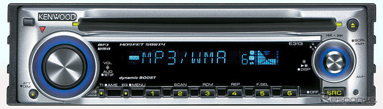 ケンウッド、1DIN「Eシリーズ」の2006年モデル発売