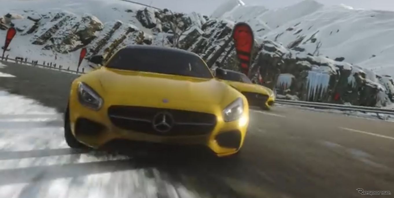 ゲーム『DRIVE CLUB』のメルセデス-AMG GT